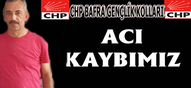 Acı kaybımız