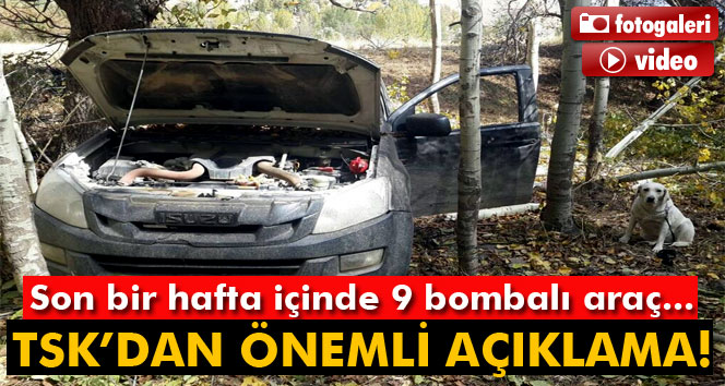 Son bir hafta içinde 9 bomba yüklü araç
