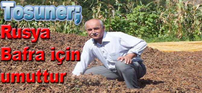 Tosuner: ''Rusya Bafra için yeni bir umut''