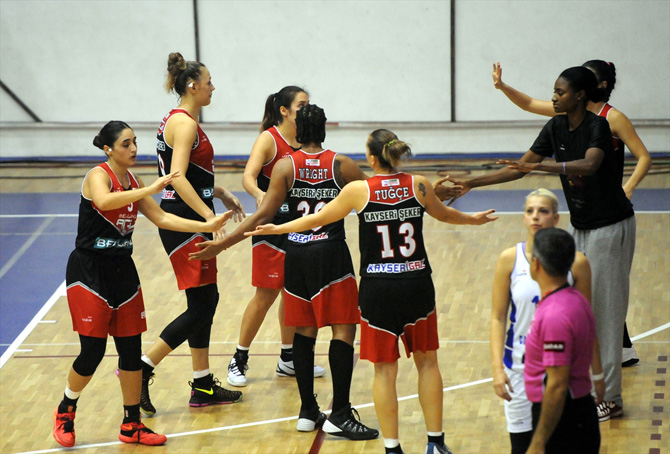 Canik Belediyespor: 68 - Bellona AGÜ: 72