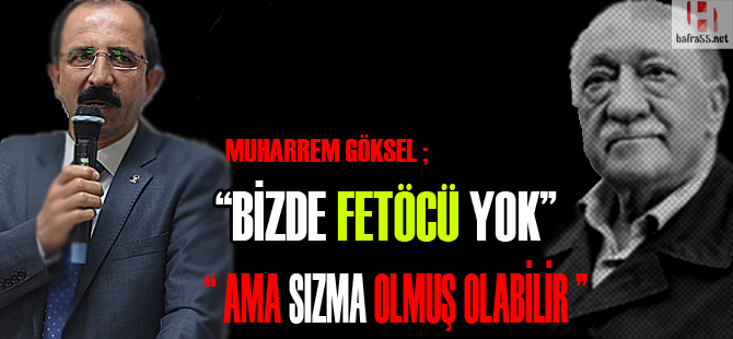 Göksel: "Teşkilatımız içerisinde FETÖ’cü yok"