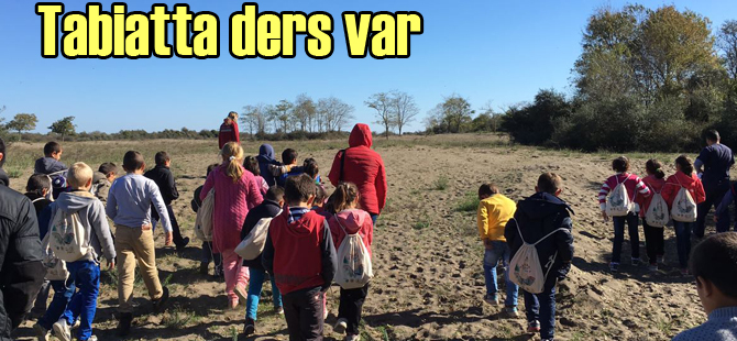 Doğanca ilkokulundan ''Tabiatta Ders var'' projesi