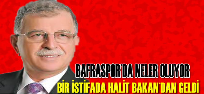 1930 Bafraspor`da bir istifa daha