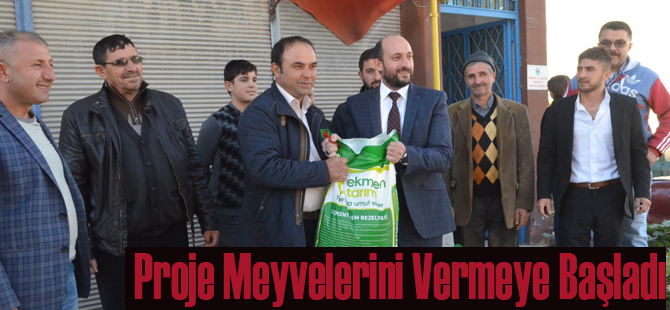 Proje Meyvelerini Vermeye Başladı