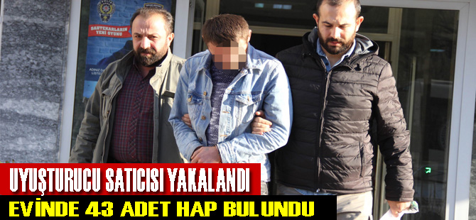 Uyuşturucu hap satan genç gözaltına alındı