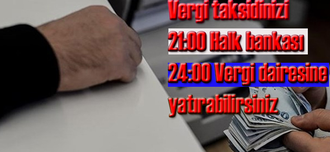 Bafra'da vergi taksidi ödeyeceklere önemli uyarı