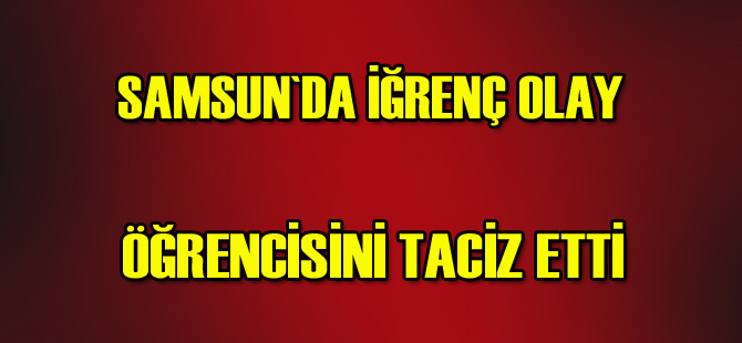 Liseli kıza taciz iddiasına tutuklama