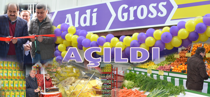 BAFRA’YA GROSS MARKET AÇILDI