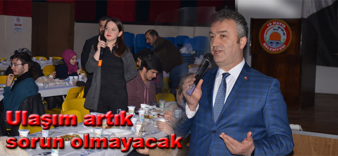 Topaloğlu"Ulaşım artık sorun olmayacak"