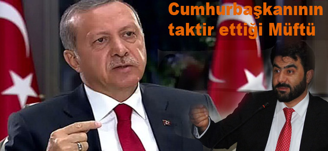 Cumhurbaşkanı Bafra Müftüsünü taktir etti