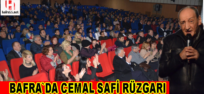 Bafra'da Cemal Safi konseri