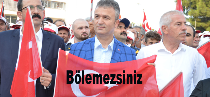 Topaloğlu bizi kimse bölemez