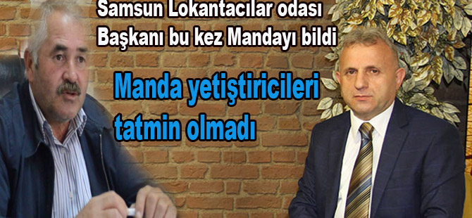 SAMSUN LOKANTACILAR ODA BAŞKANI ÇARK ETTİ