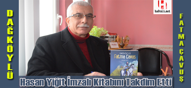 Hasan Yiğit imzalı kitabını takdim etti