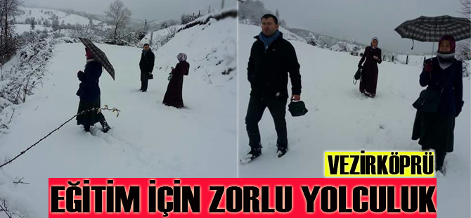 Eğitim için zorlu yolculuk