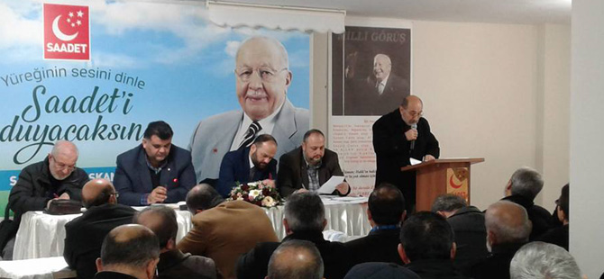 Saadet Partisi Samsun İl Divan Toplantısı yoğun bir katılımla gerçekleştirildi