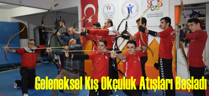 Geleneksel Kış Okçuluk Atışları Başladı