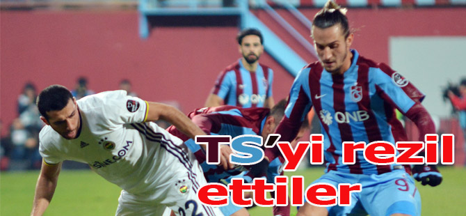 Trabzonspor'u rezil ettiler