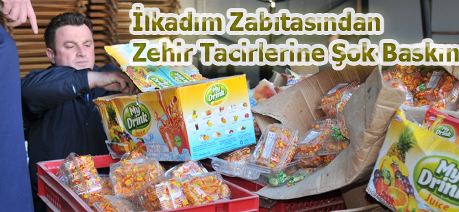 İlkadım'da Zehir Tacirlerine Baskın