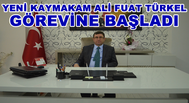 Bafra`da yeni Kaymakam görevine başladı