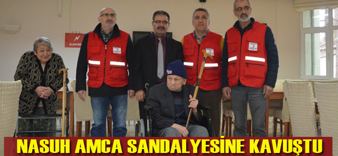 Nasuh amca sandalyesine kavuştu