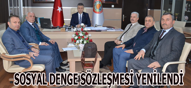 SOSYAL DENGE SÖZLEŞMESİ YENİLENDİ