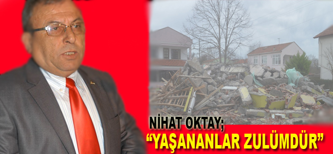 Nihat Oktay basın açıklaması