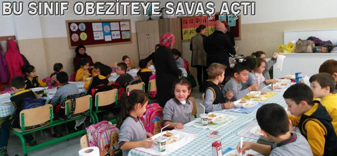 BU SINIF OBEZİTEYE SAVAŞ AÇTI