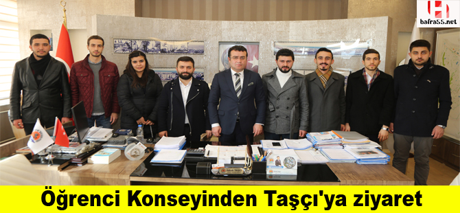 Öğrenci Konseyinden Taşçı'ya ziyaret