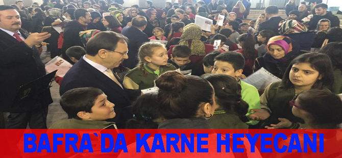 Bafra`da karne heyecanı