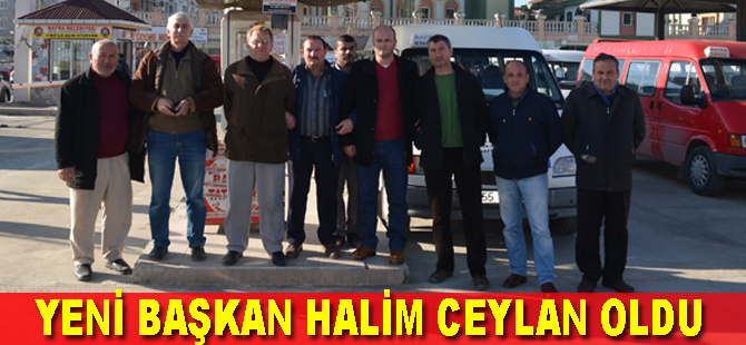 Yeni başkan Halim CEYLAN oldu