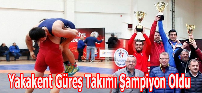 Yakakent Güreş Takımı 2.Lige Yükseldi