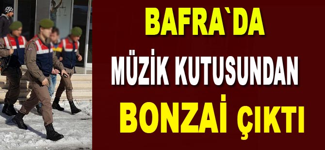 Müzik kutusundan uyuşturucu çıktı