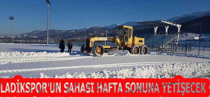 LADİKSPOR'UN SAHASI HAFTA SONUNA YETİŞECEK