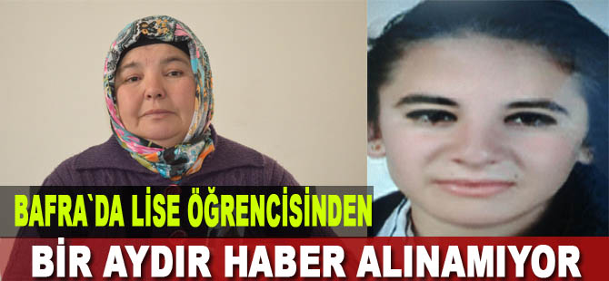 16 yaşındaki Ayşegül`den bir aydır haber yok