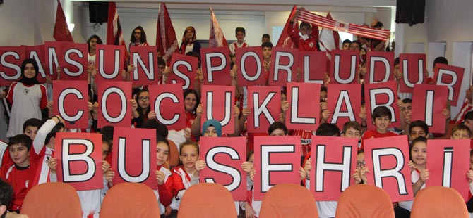 Samsunspor öğrenciler ile buluştu