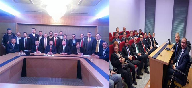 Ankara Samsun Dernekler Federasyonundan Milletvekillerine ziyaret