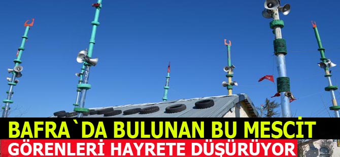 Bu mescit görenleri hayrete düşürüyor