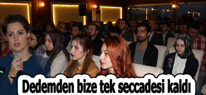 Dedemden bize tek seccadesi kaldı