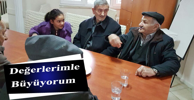 ''Değerlerimle büyüyorum''