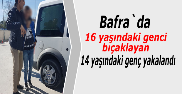 14 yaşındaki saldırgan yakalandı