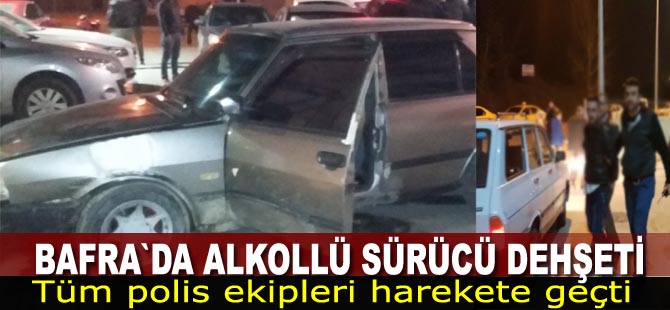 Alkollü sürücü polis ekiplerini harekete geçirdi