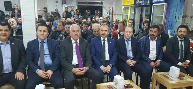 MİLLETVEKİLİ KIRCALI ALAÇAM’DA ANAYASA KONFERANSI VERDİ