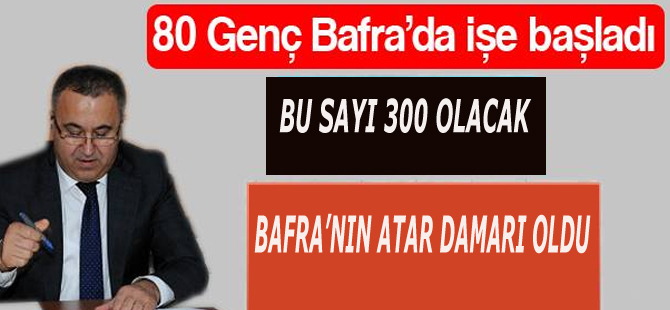 Bafra'nın atar damarı oldu