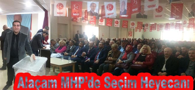 Alaçam MHP Kongeresini yaptı