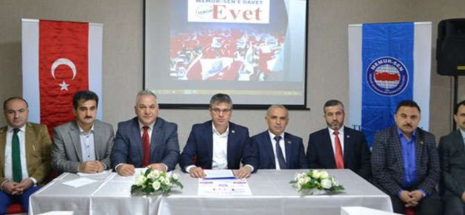 Yıldız; “Memur-Sen’e Davet, Tercih EVET”