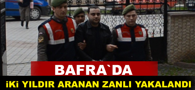 Bafra`da işlenen cinayetin, zanlısı yakalandı