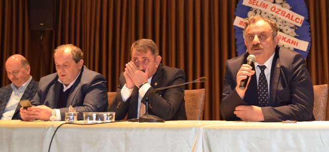 Başkan Özbalcı, Milletvekili Köktaş İle Birlikte Muhtarlarla Toplantı Yaptı