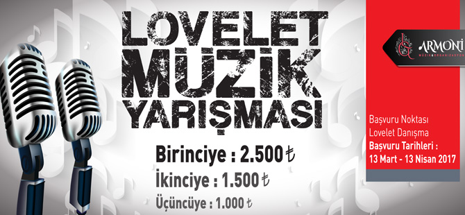 2. Lovelet Müzik Yarışması Başvuruları Başladı!!