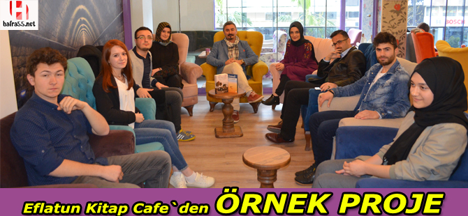 Yeniliklerin adresi eflatun kitap cafe